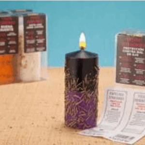 Velón contra mal de ojo